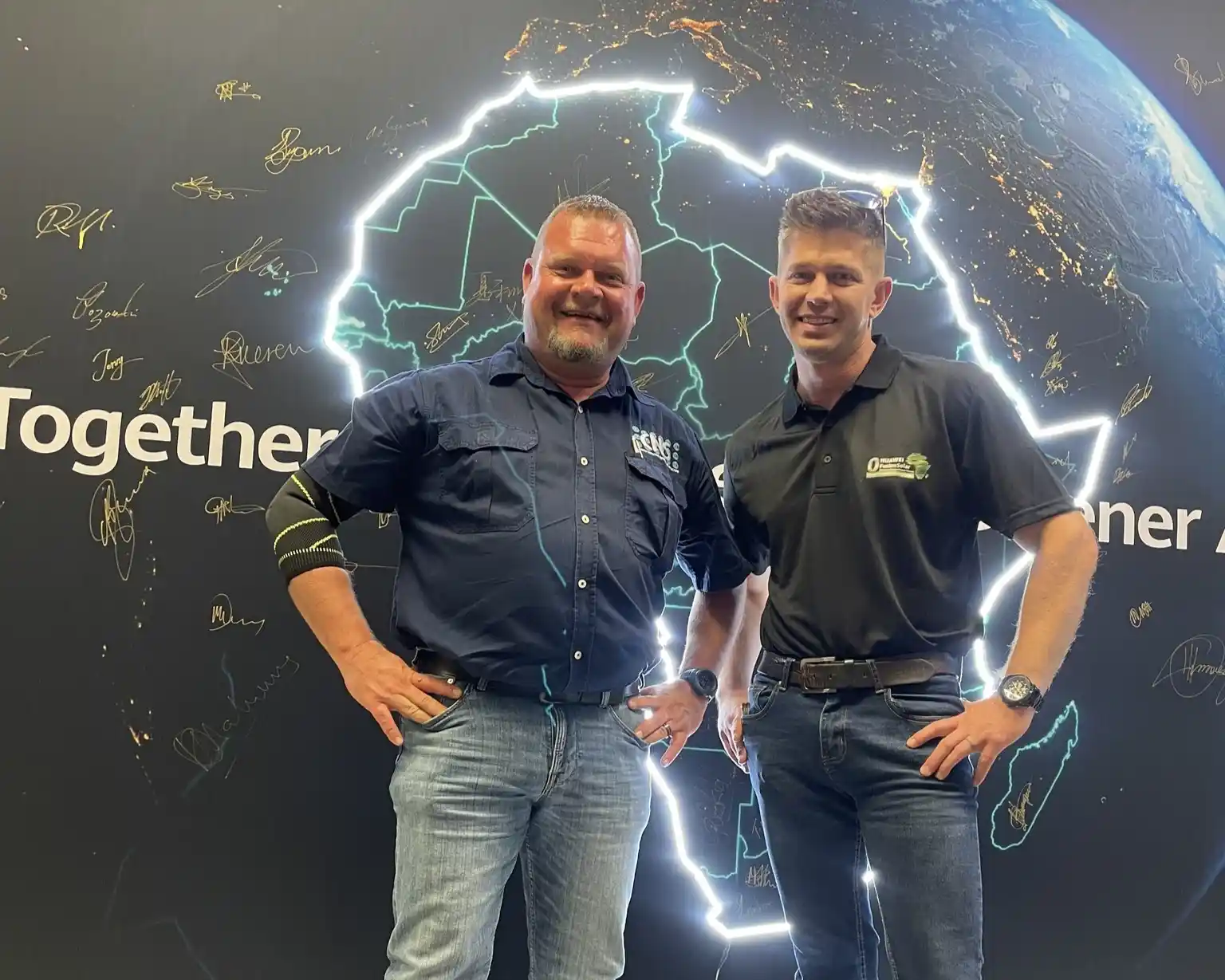 Quentin and Martin attend the Huawei Thousand Digital Power Talents.